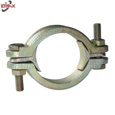 แขวนท่อ Clevis Galvanized และรองรับแคลมป์ท่อ